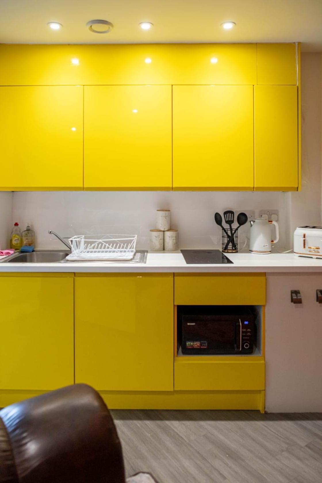 Corner Studio Apartment In Sheffield Luaran gambar