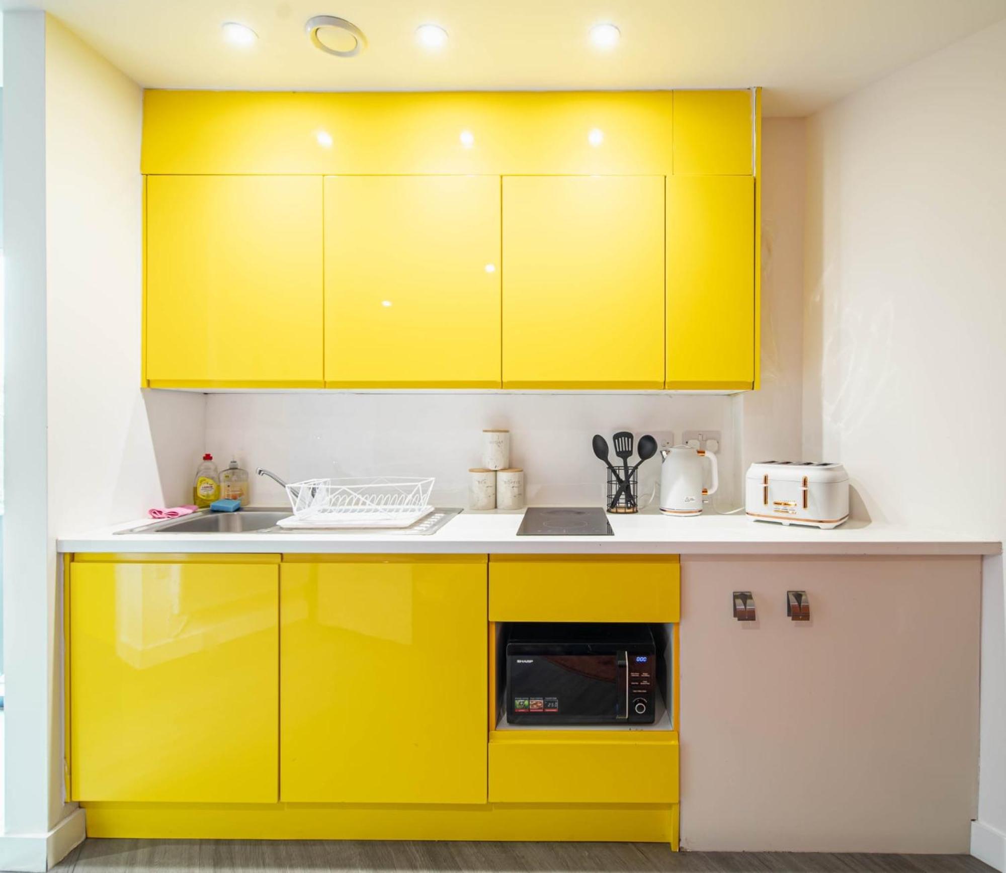 Corner Studio Apartment In Sheffield Luaran gambar